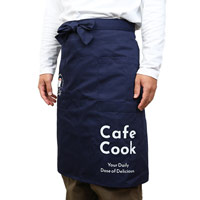 ヴィンテージエプロン　シルク AZ-6367】 エコエプロン(再生ポリエステル使用/帯電防止) | オリジナル